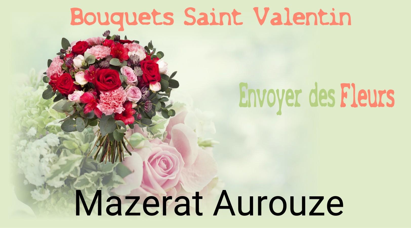 Roses de Saint-Valentin livrées à Mazerat-Aurouze